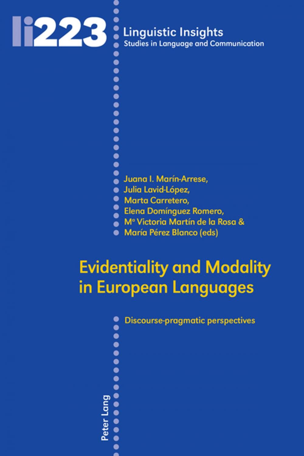 Big bigCover of Evidentiality and Modality in European Languages