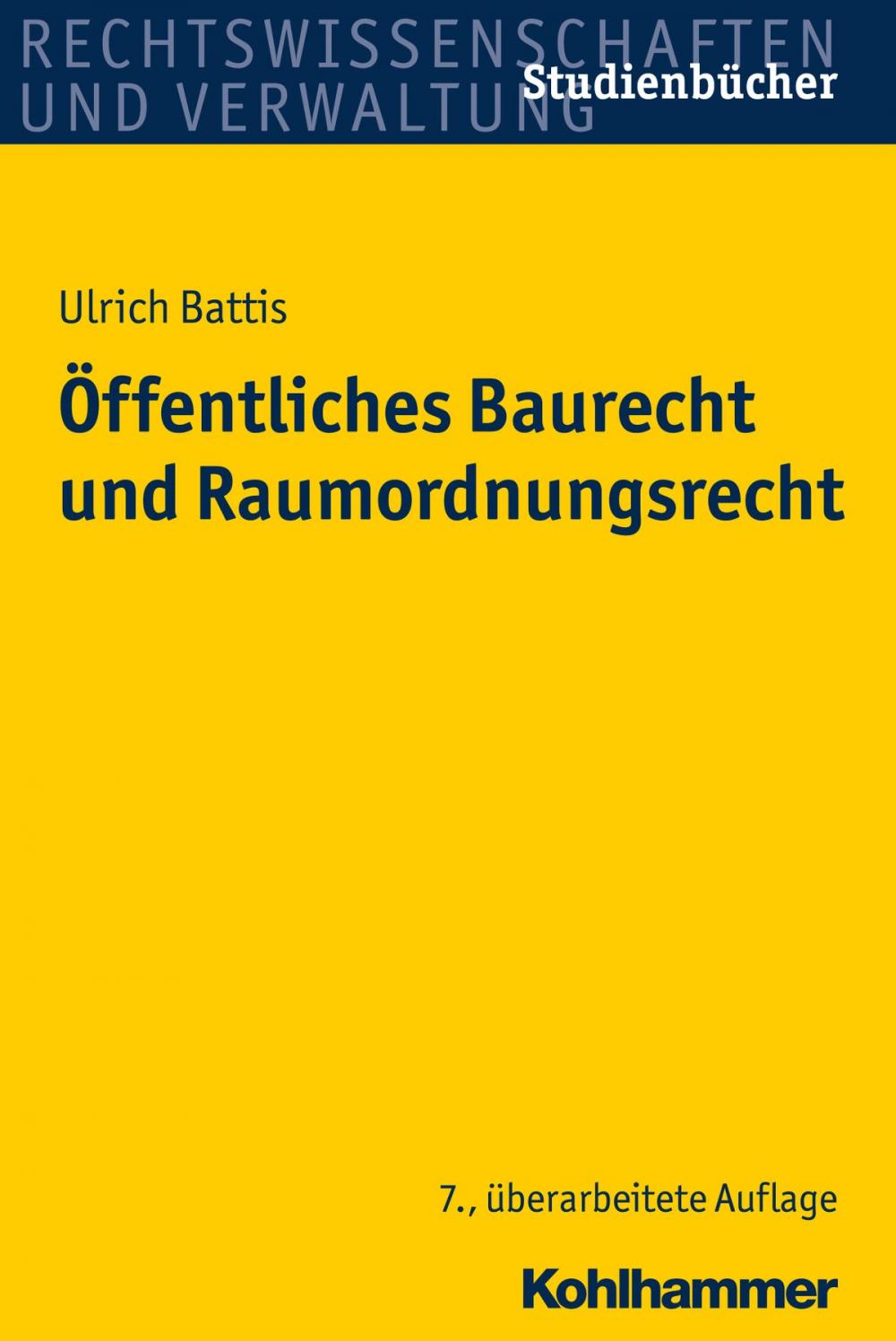 Big bigCover of Öffentliches Baurecht und Raumordnungsrecht