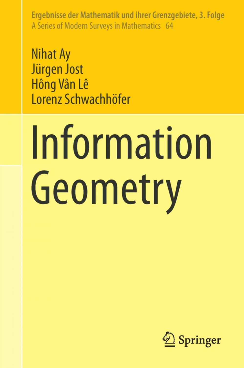 Big bigCover of Information Geometry