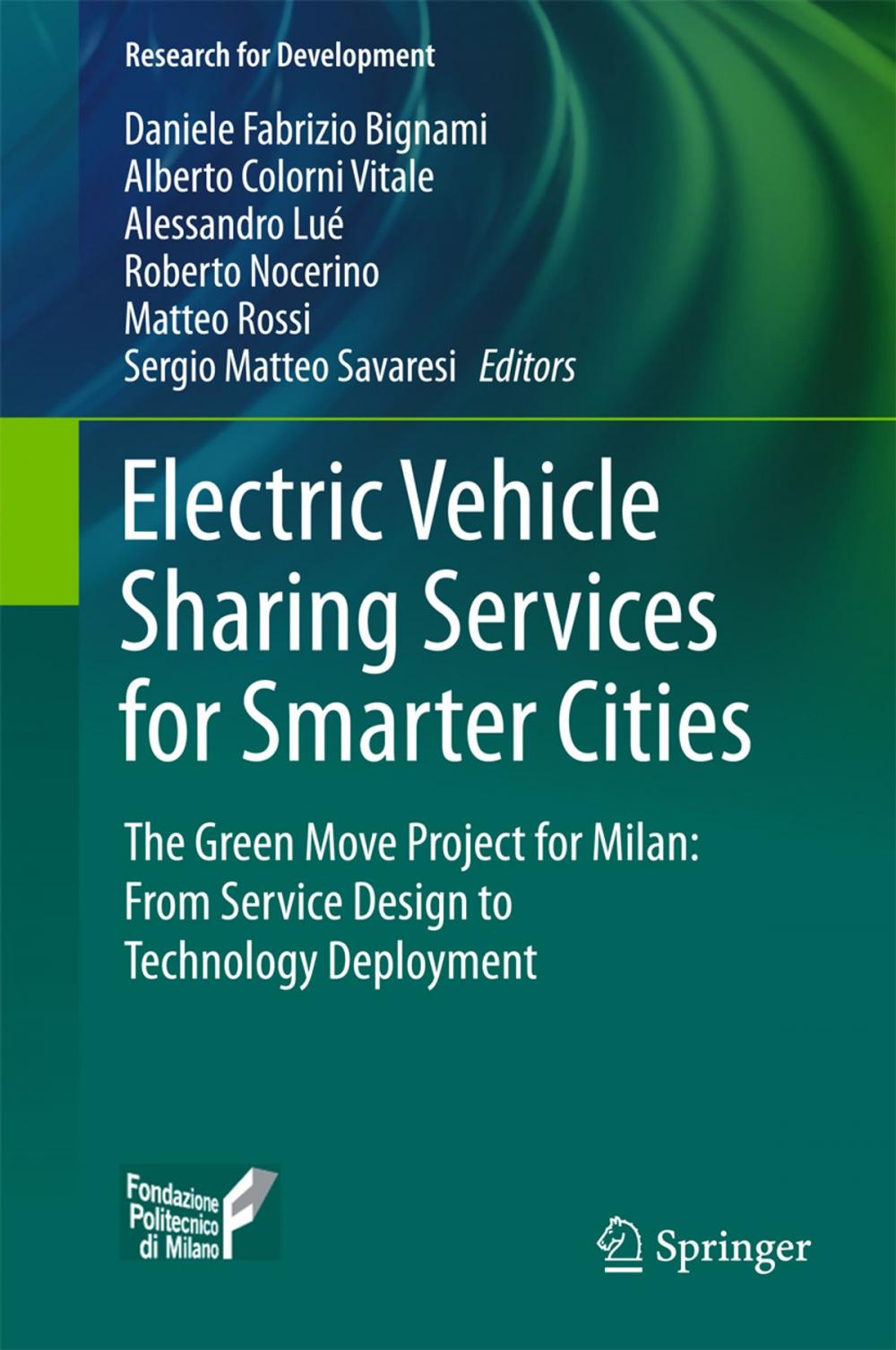 Big bigCover of Electric Vehicle Sharing Services for Smarter Cities