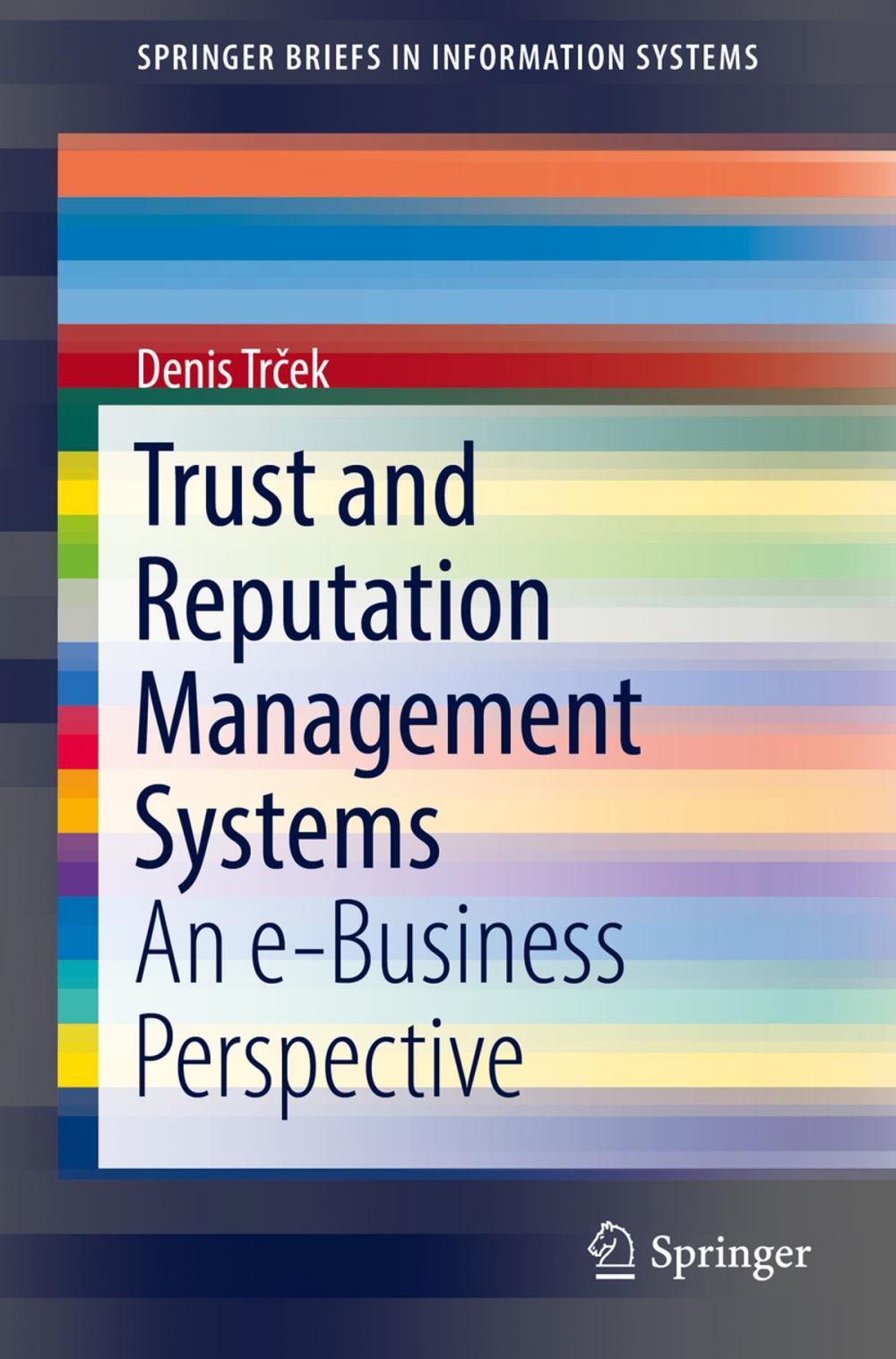 Big bigCover of Trust and Reputation Management Systems