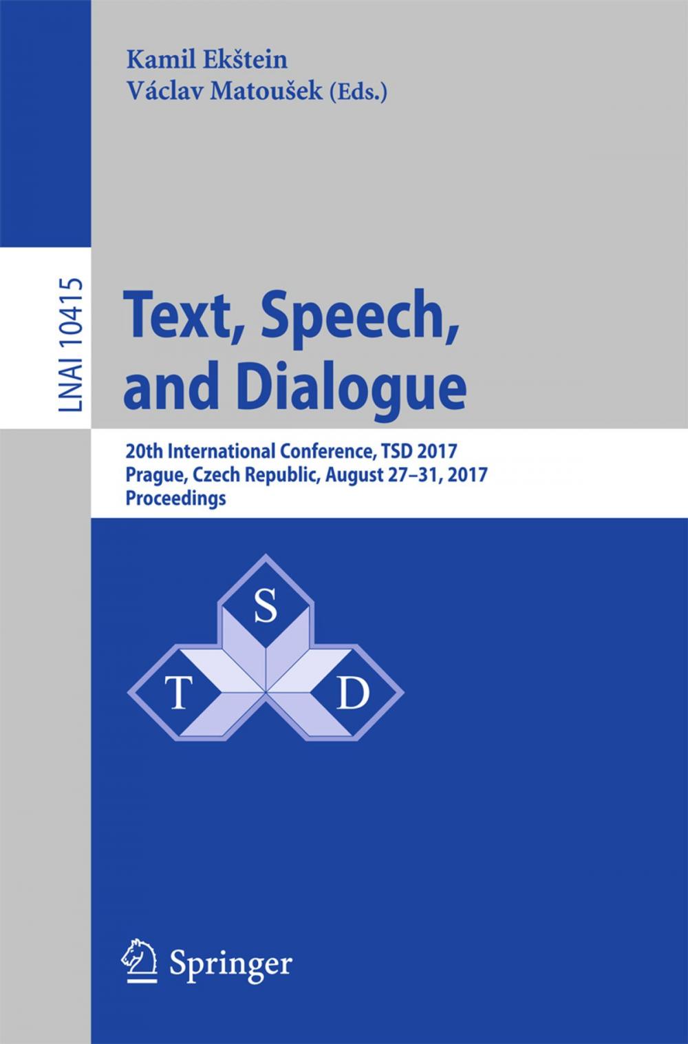 Big bigCover of Text, Speech, and Dialogue