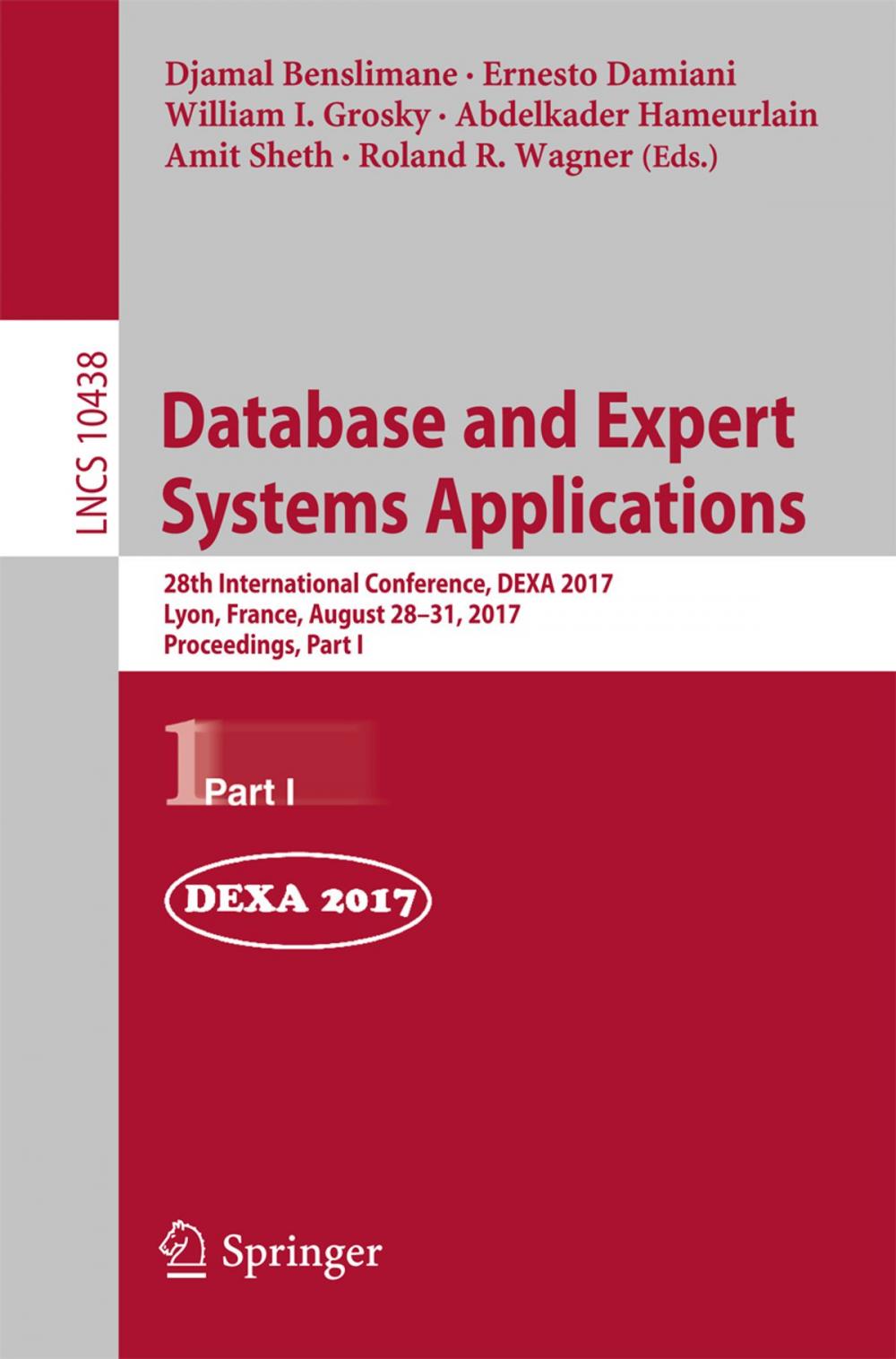 Big bigCover of Database and Expert Systems Applications