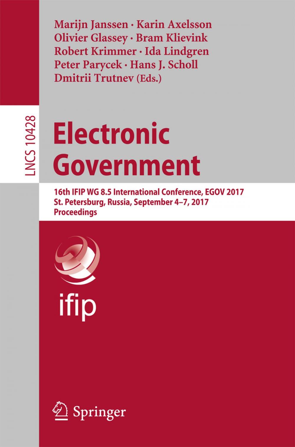 Big bigCover of Electronic Government