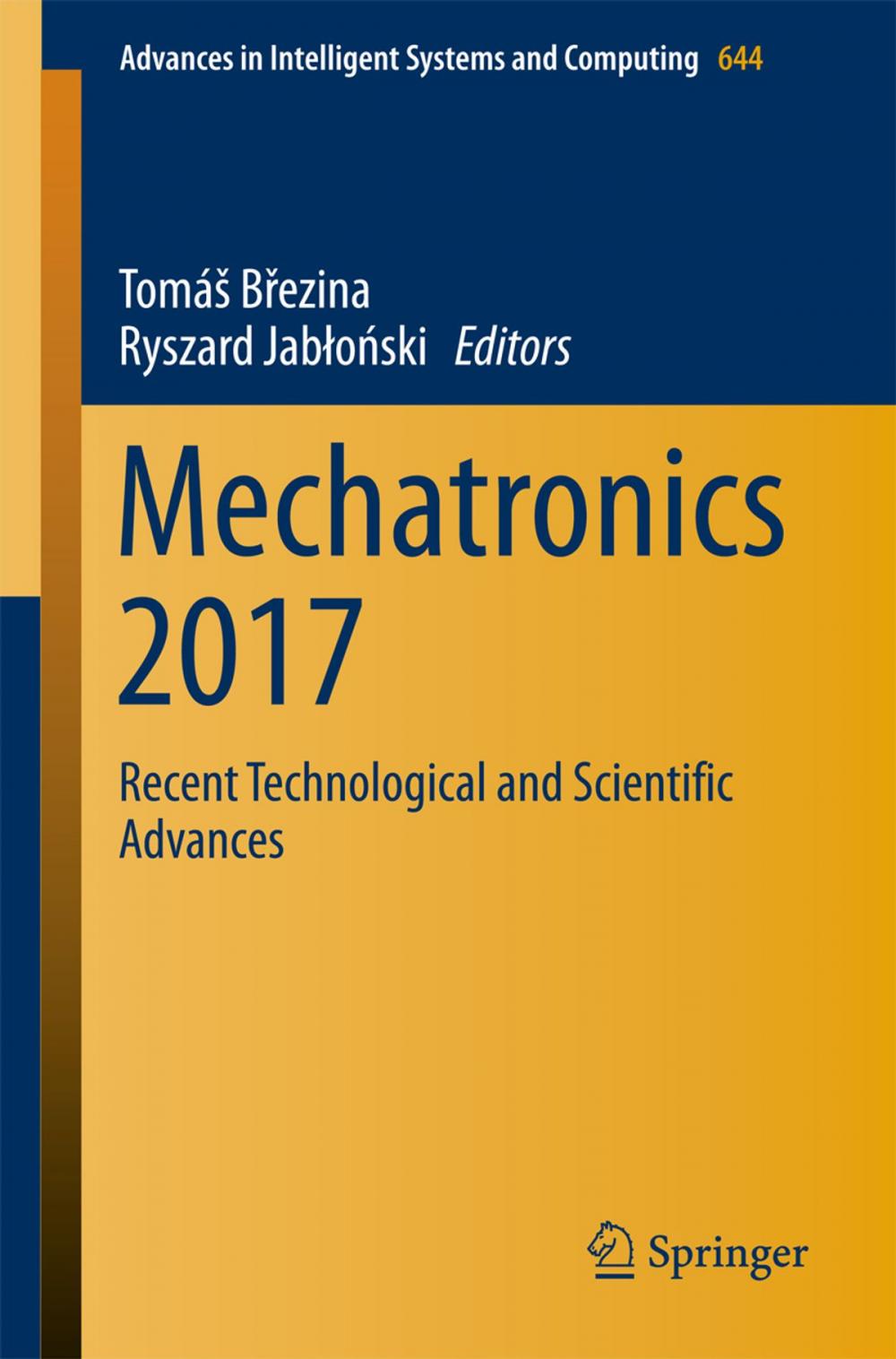 Big bigCover of Mechatronics 2017