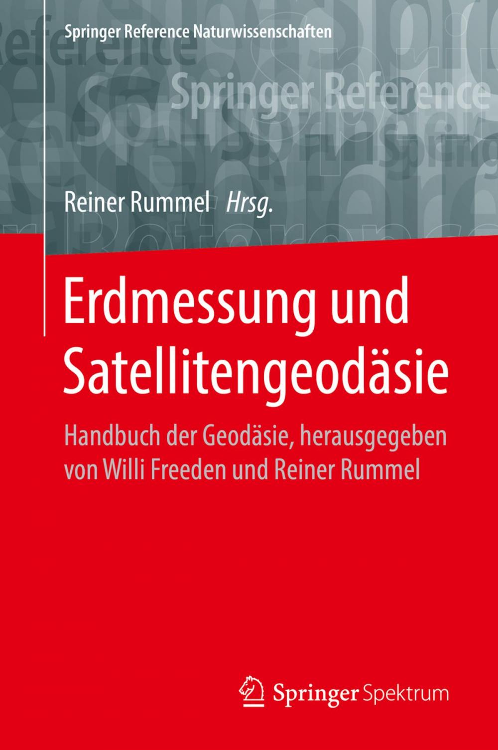 Big bigCover of Erdmessung und Satellitengeodäsie