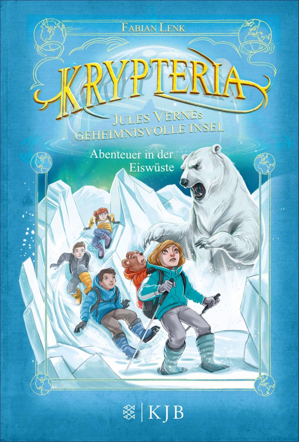 Big bigCover of Krypteria – Jules Vernes geheimnisvolle Insel. Abenteuer in der Eiswüste