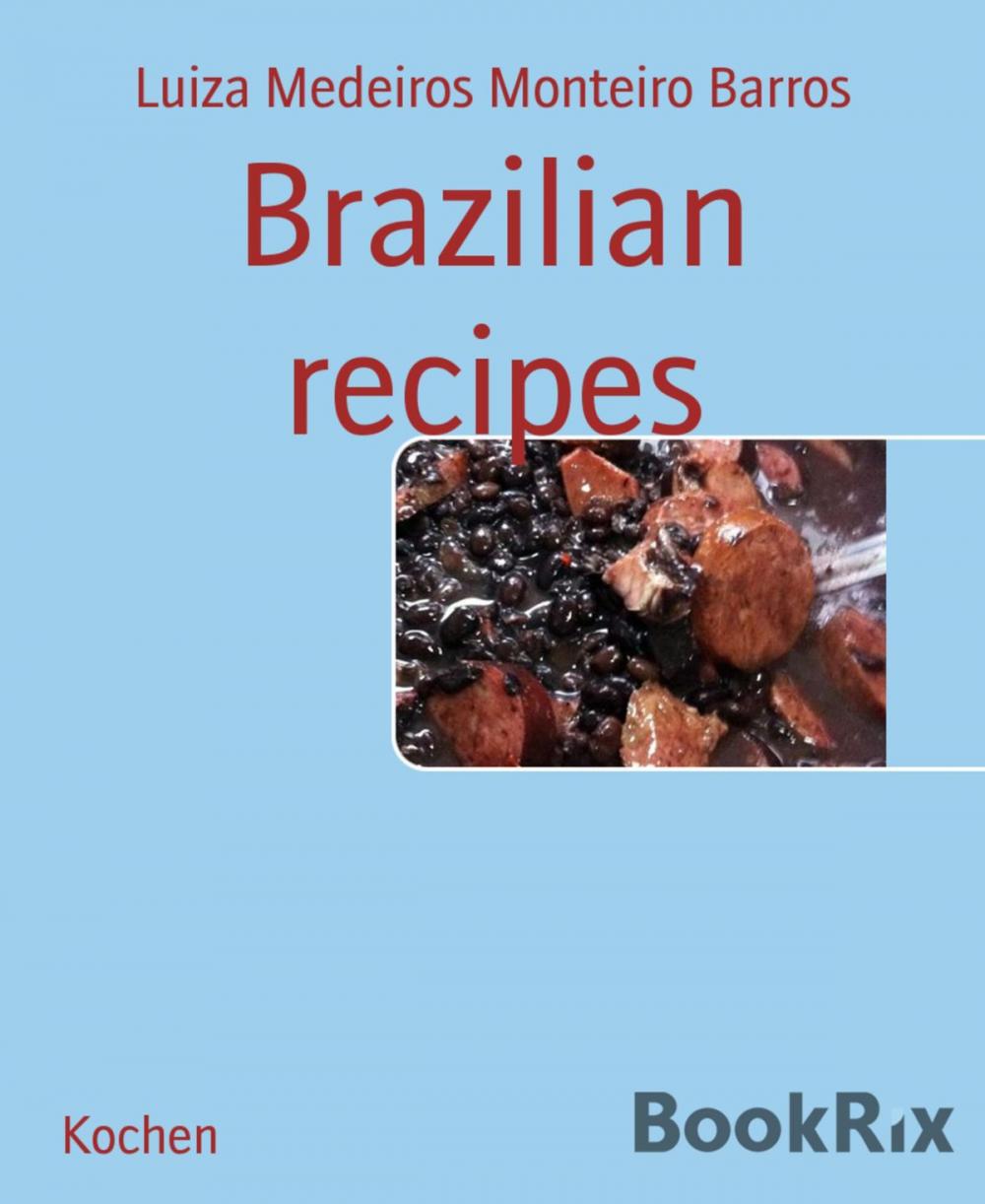 Big bigCover of Brazilian recipes