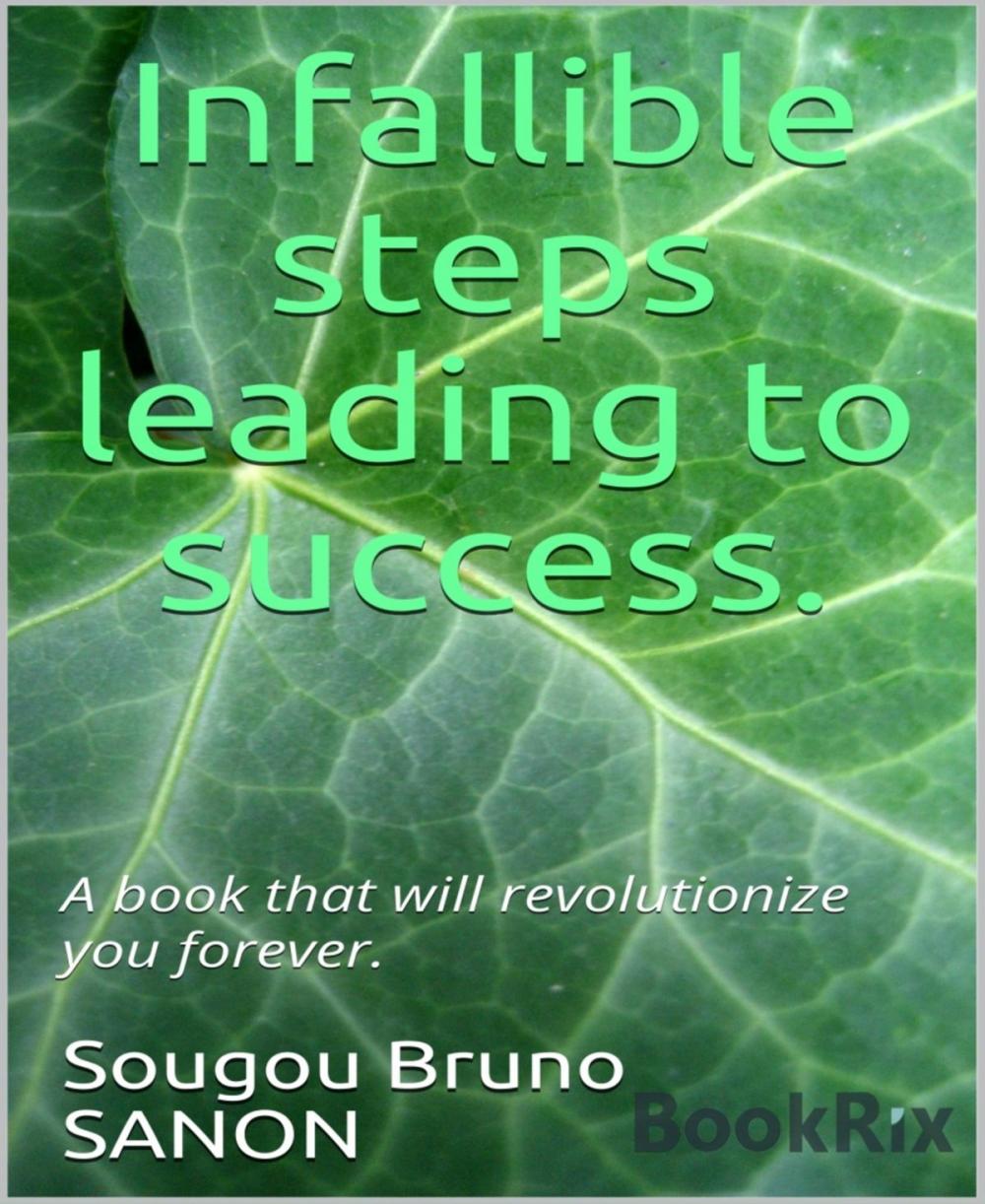 Big bigCover of Infallible steps leading to success