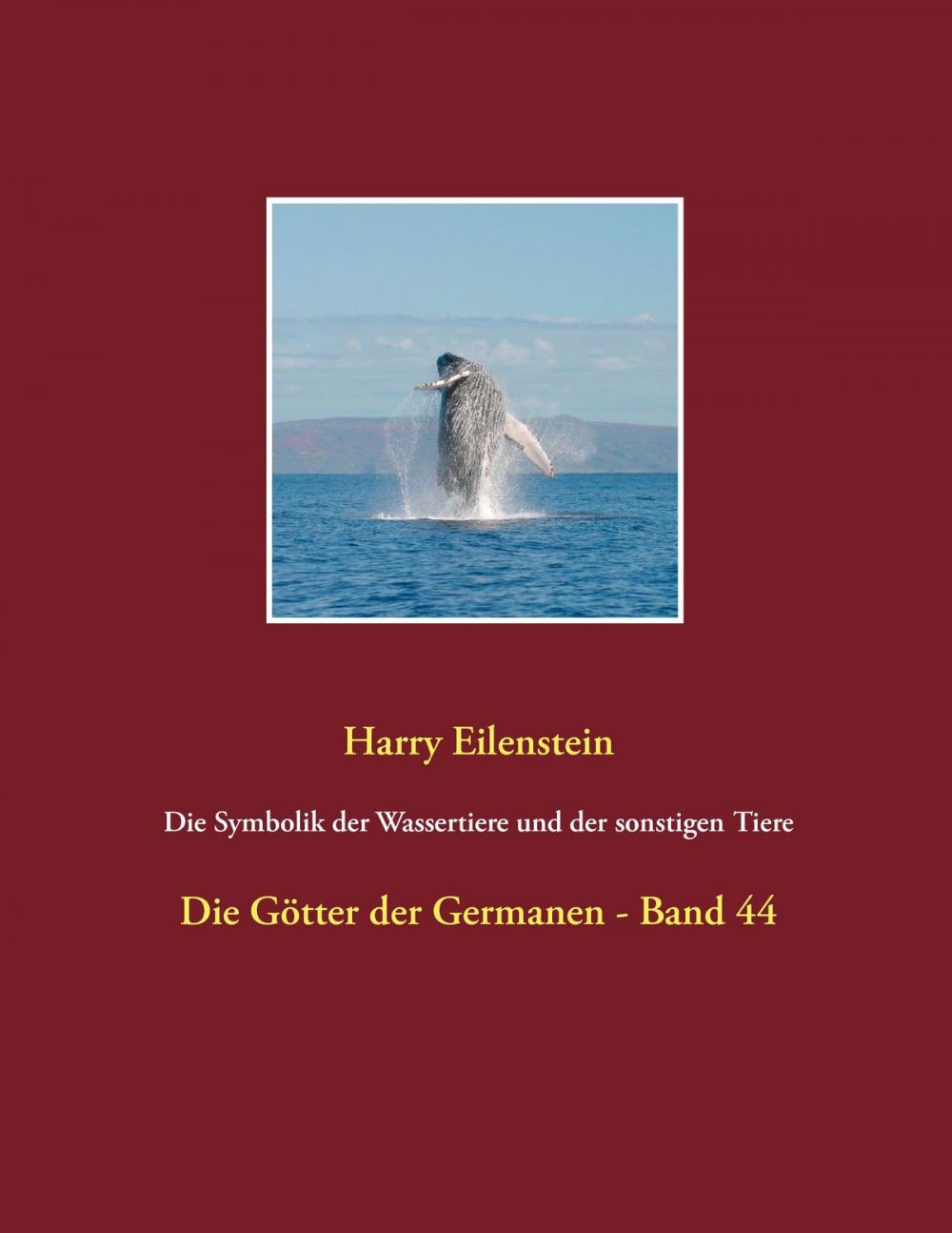 Big bigCover of Die Symbolik der Wassertiere und der sonstigen Tiere