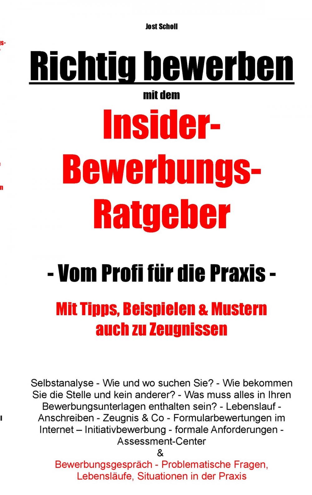 Big bigCover of Richtig bewerben Insider-Bewerbungs-Ratgeber