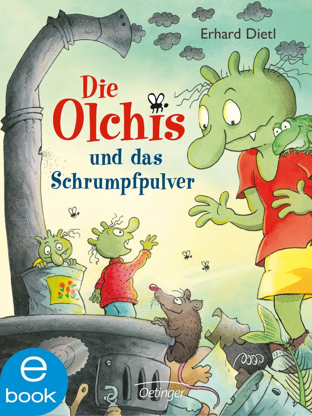 Big bigCover of Die Olchis und das Schrumpfpulver