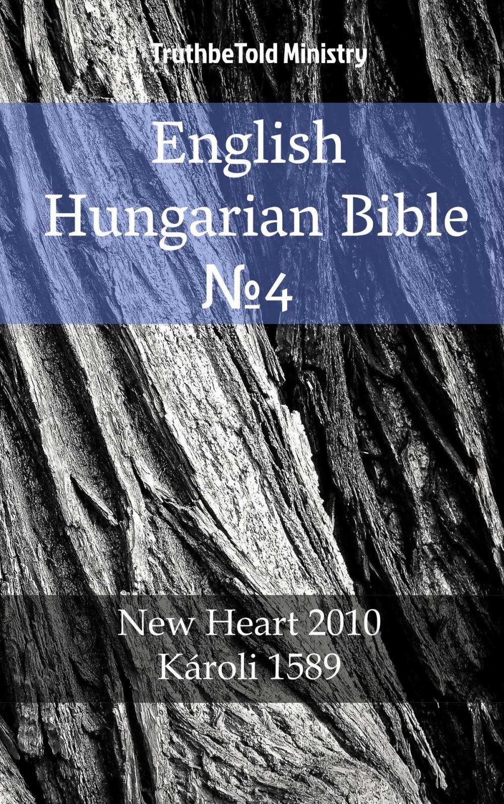 Big bigCover of English Hungarian Bible №4