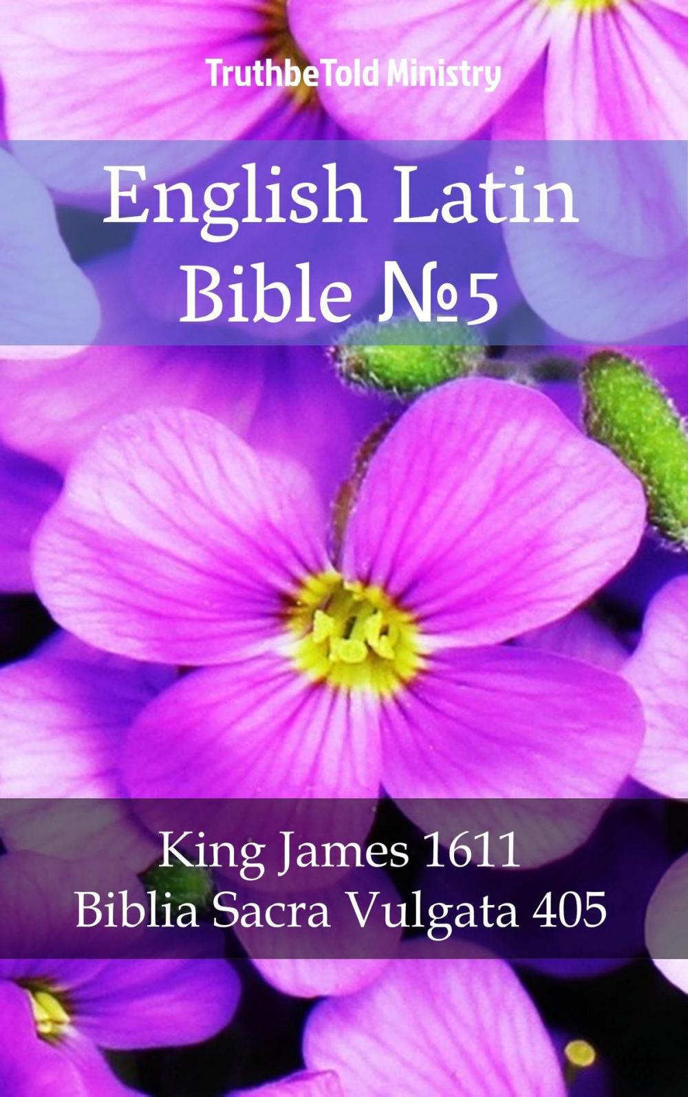 Big bigCover of English Latin Bible №5