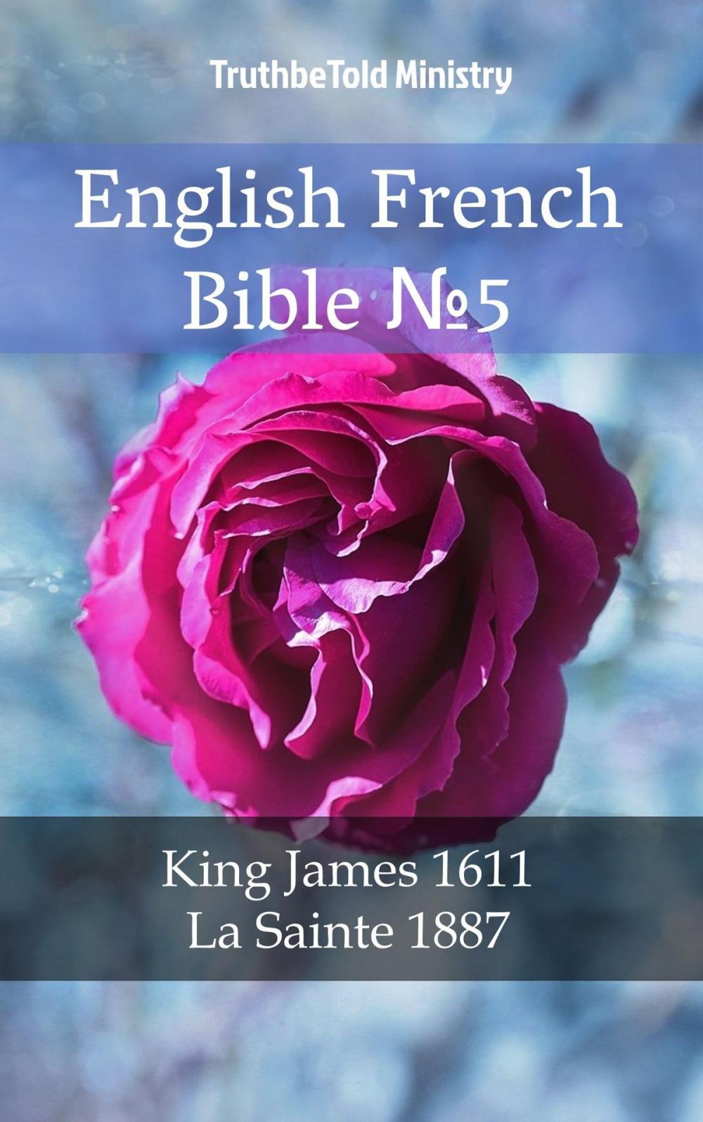 Big bigCover of English French Bible №5