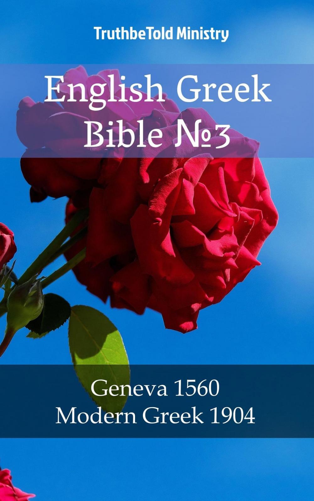 Big bigCover of English Greek Bible №3