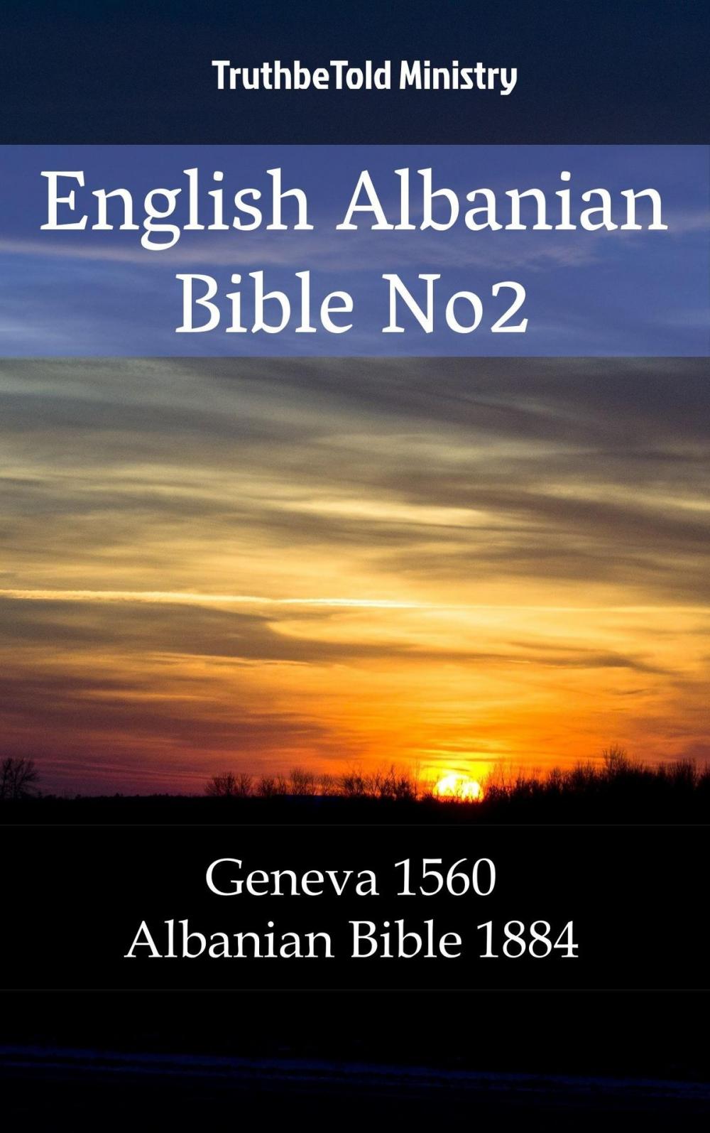 Big bigCover of English Albanian Bible No2