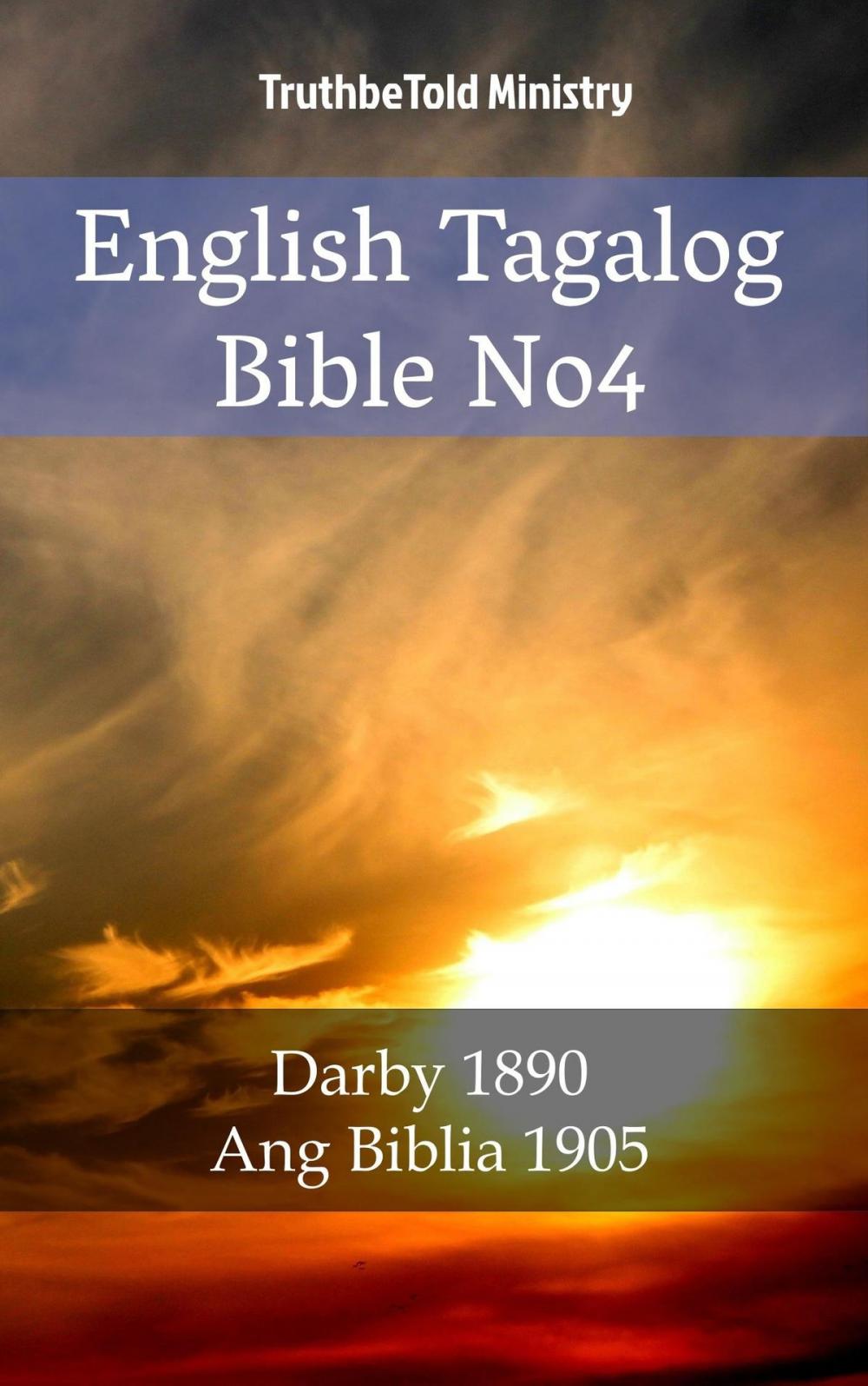 Big bigCover of English Tagalog Bible No4