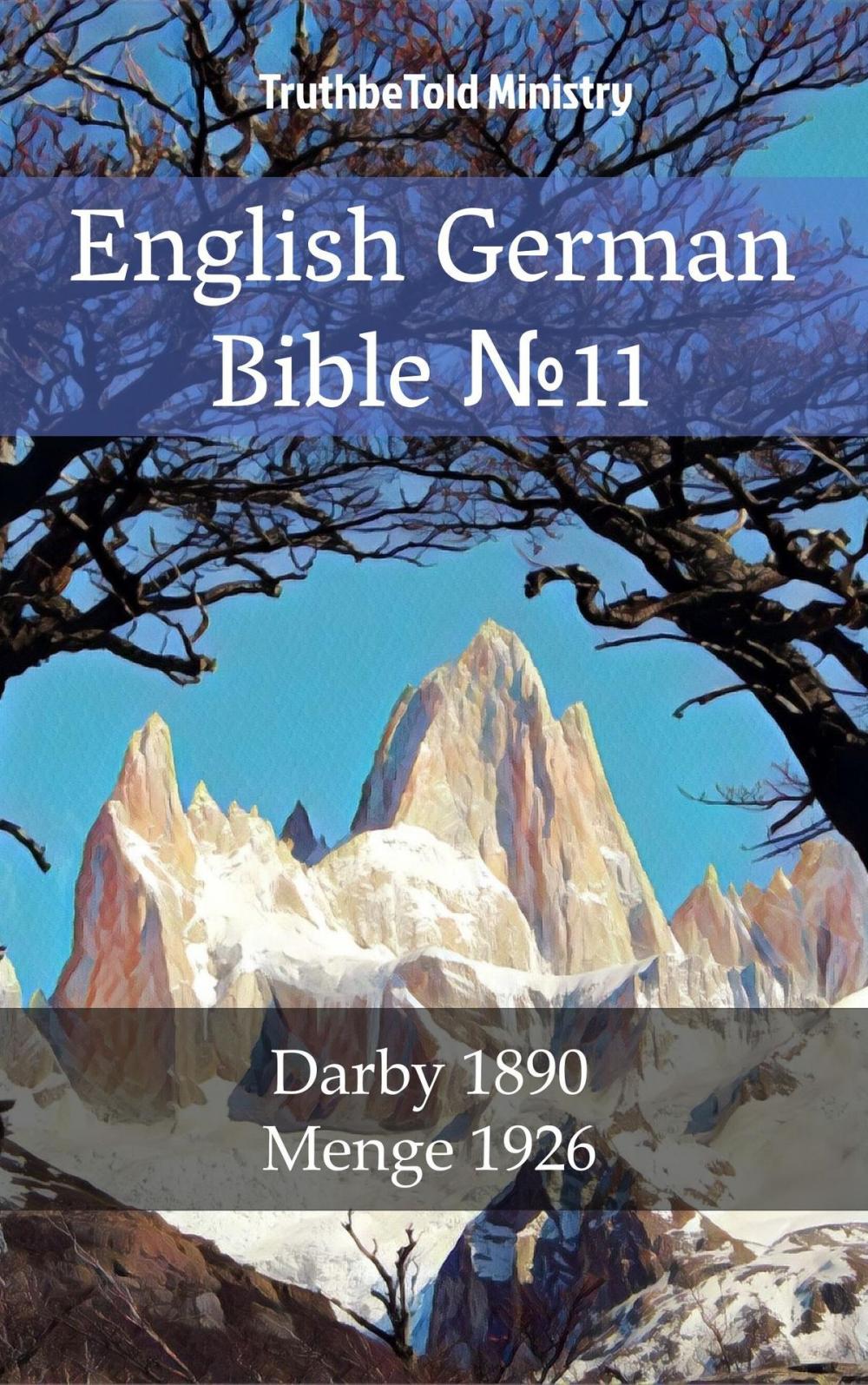 Big bigCover of English German Bible №11