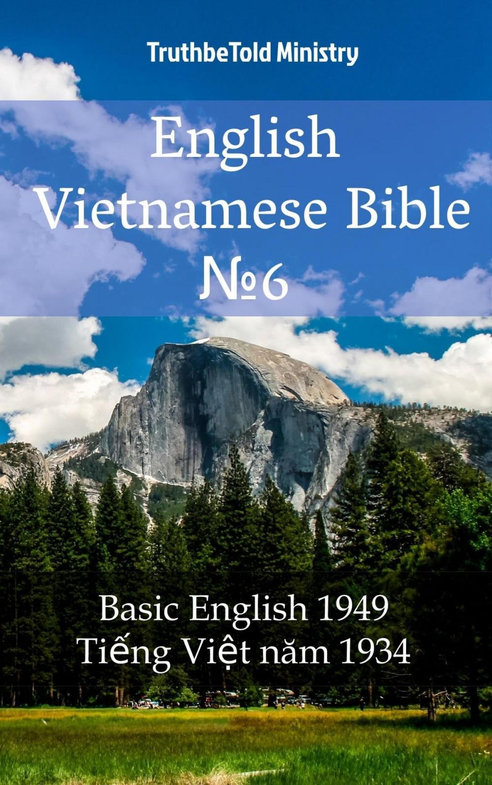 Big bigCover of English Vietnamese Bible №6