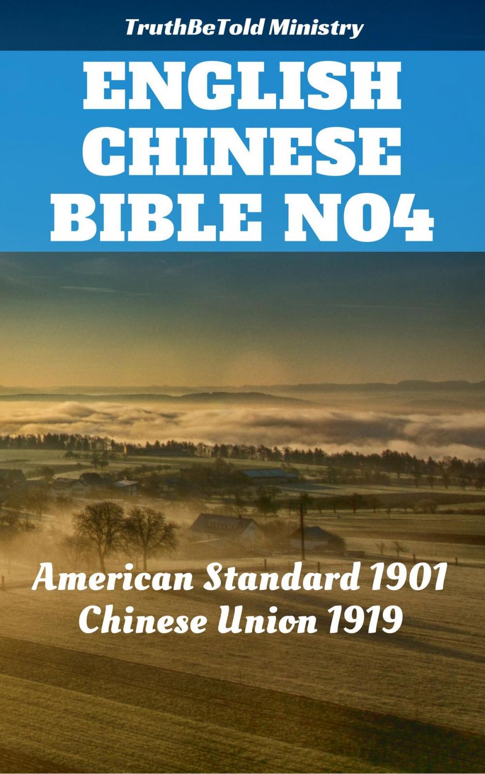 Big bigCover of English Chinese (simplified) Bible No4