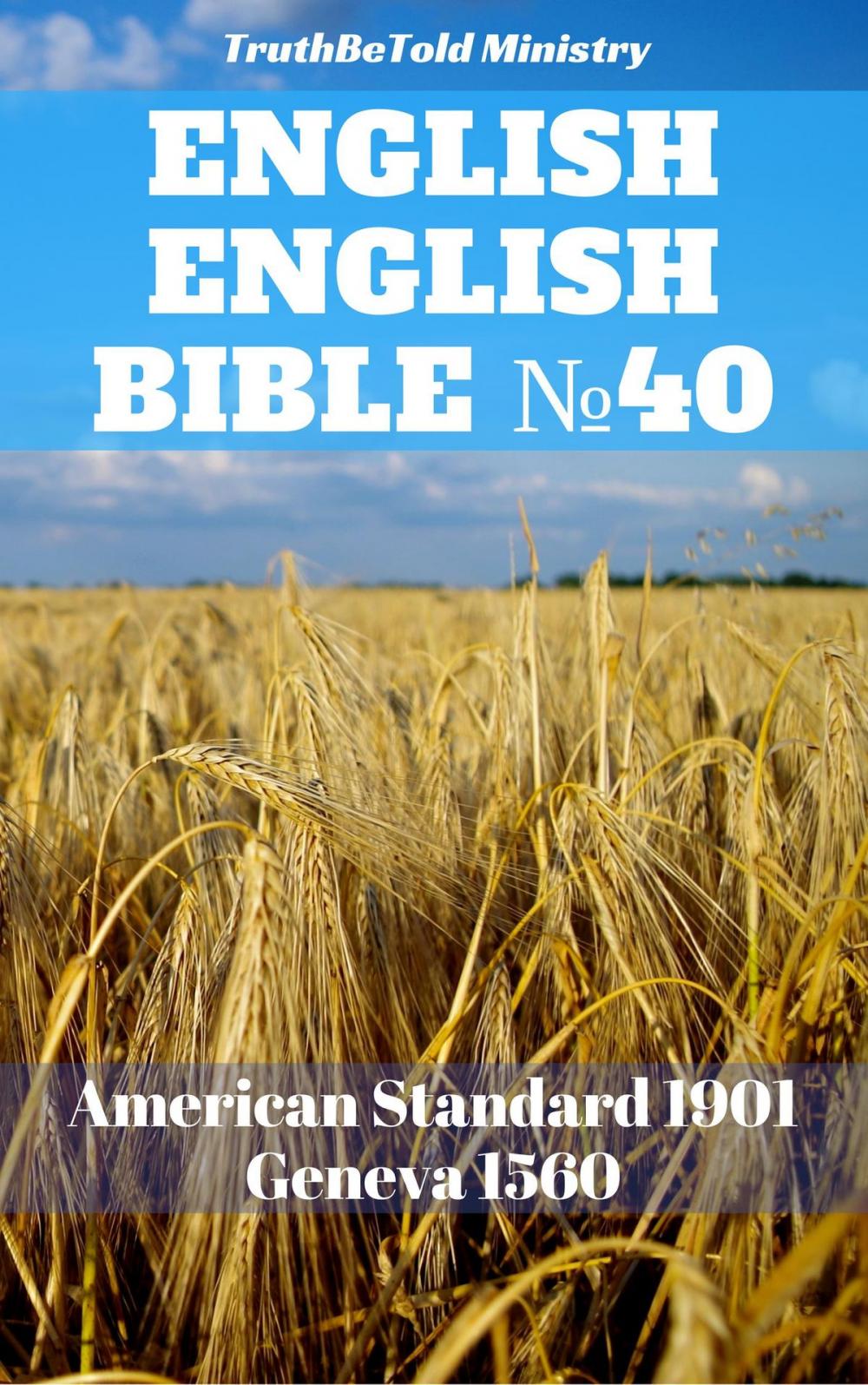 Big bigCover of English Parallel Bible No40