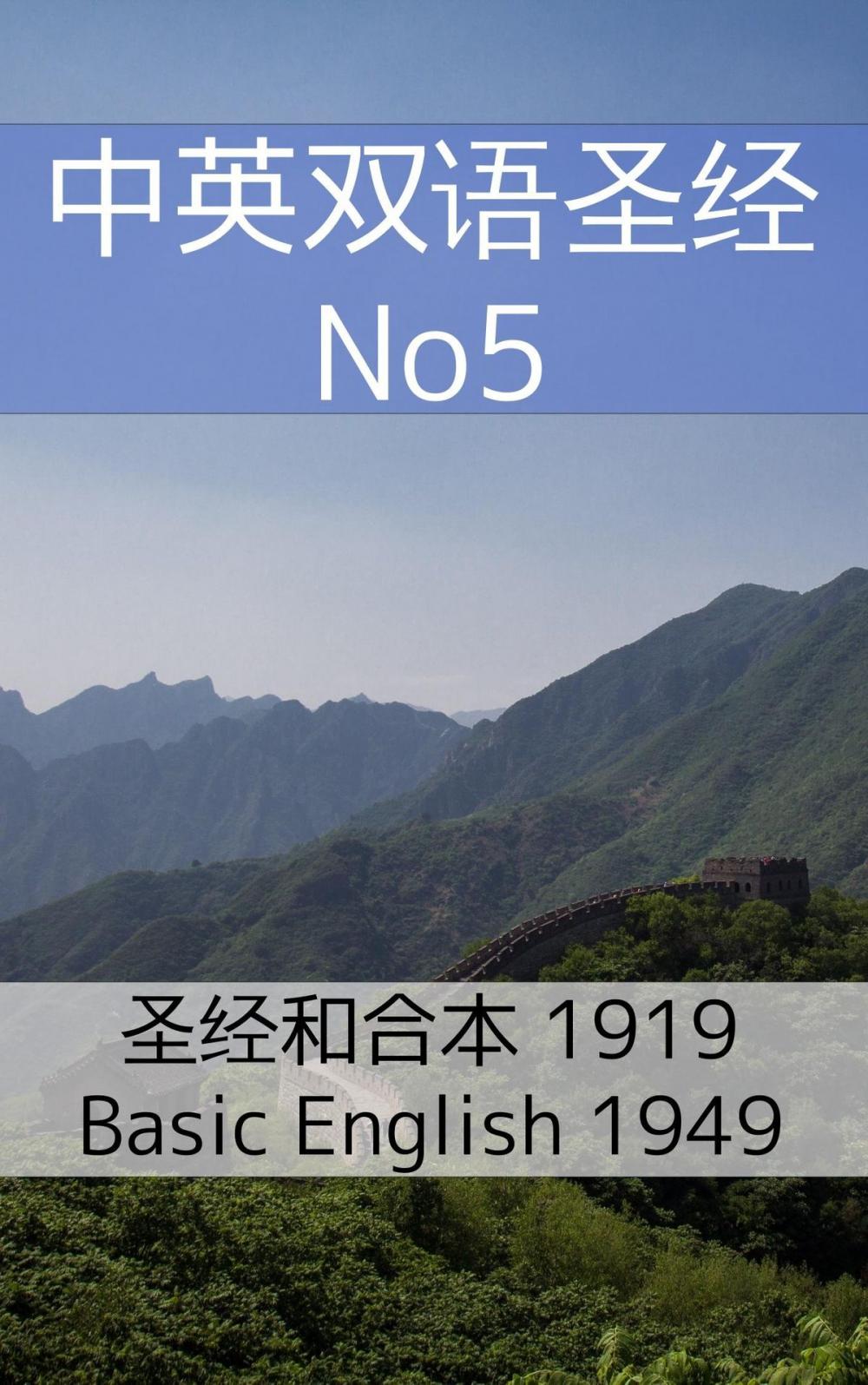 Big bigCover of 中英双语圣经 No5