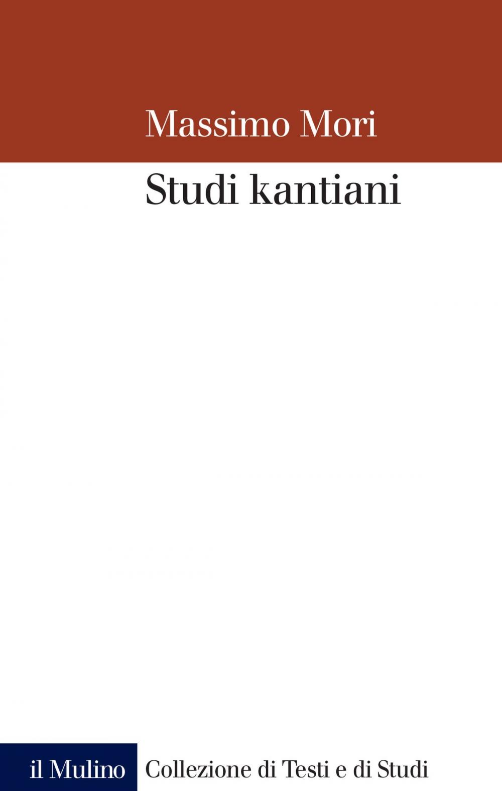 Big bigCover of Studi kantiani