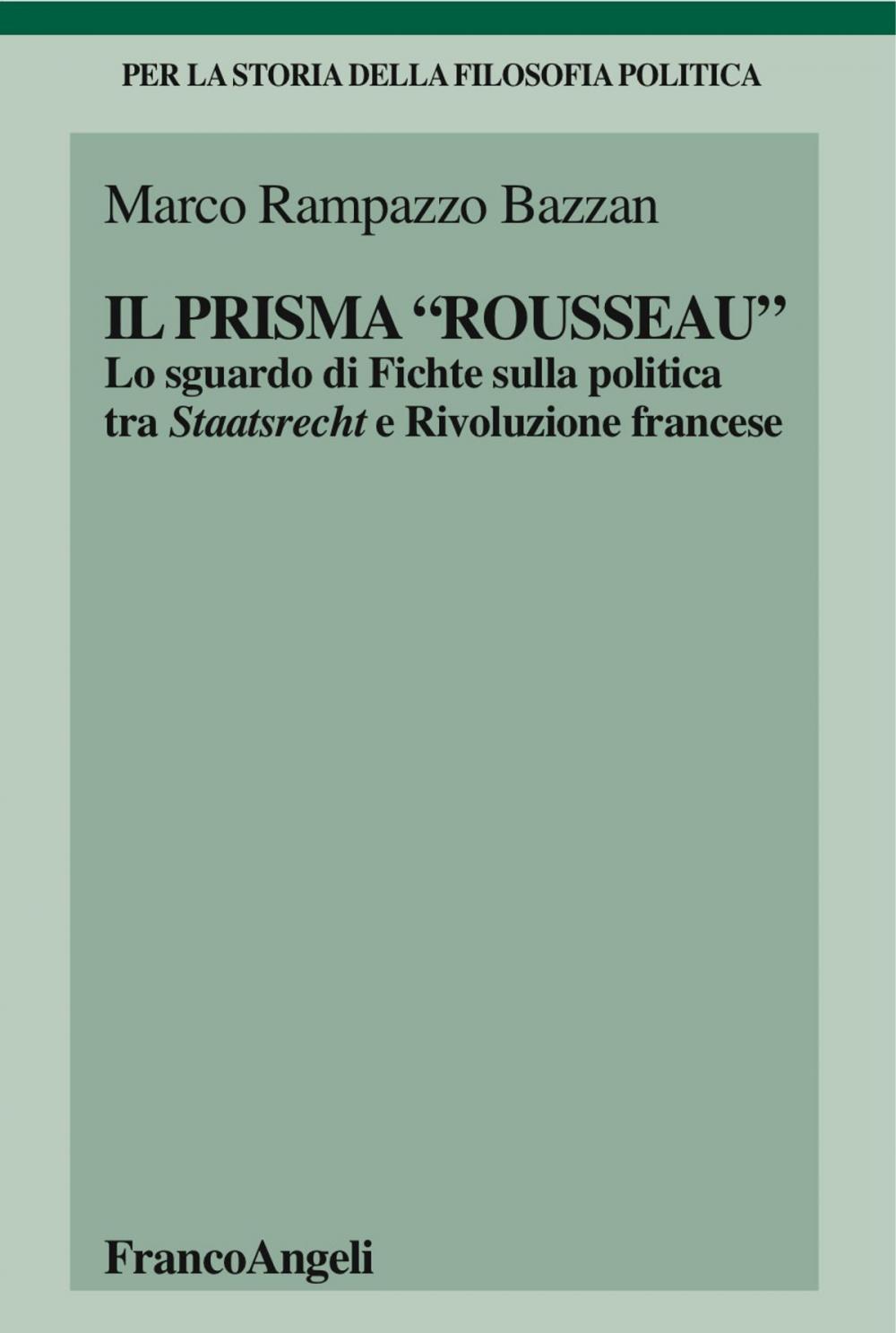 Big bigCover of Il prisma "Rousseau"