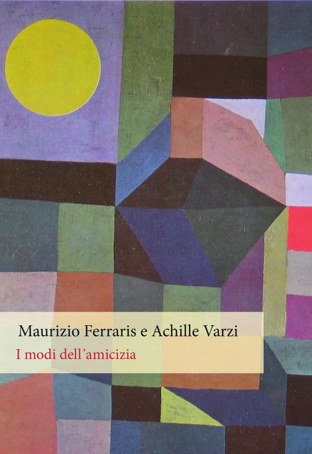 Big bigCover of I modi dell'amicizia