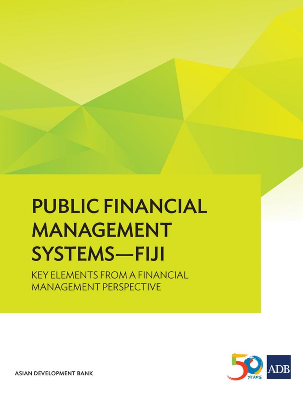 Big bigCover of Public Financial Management Systems—Fiji