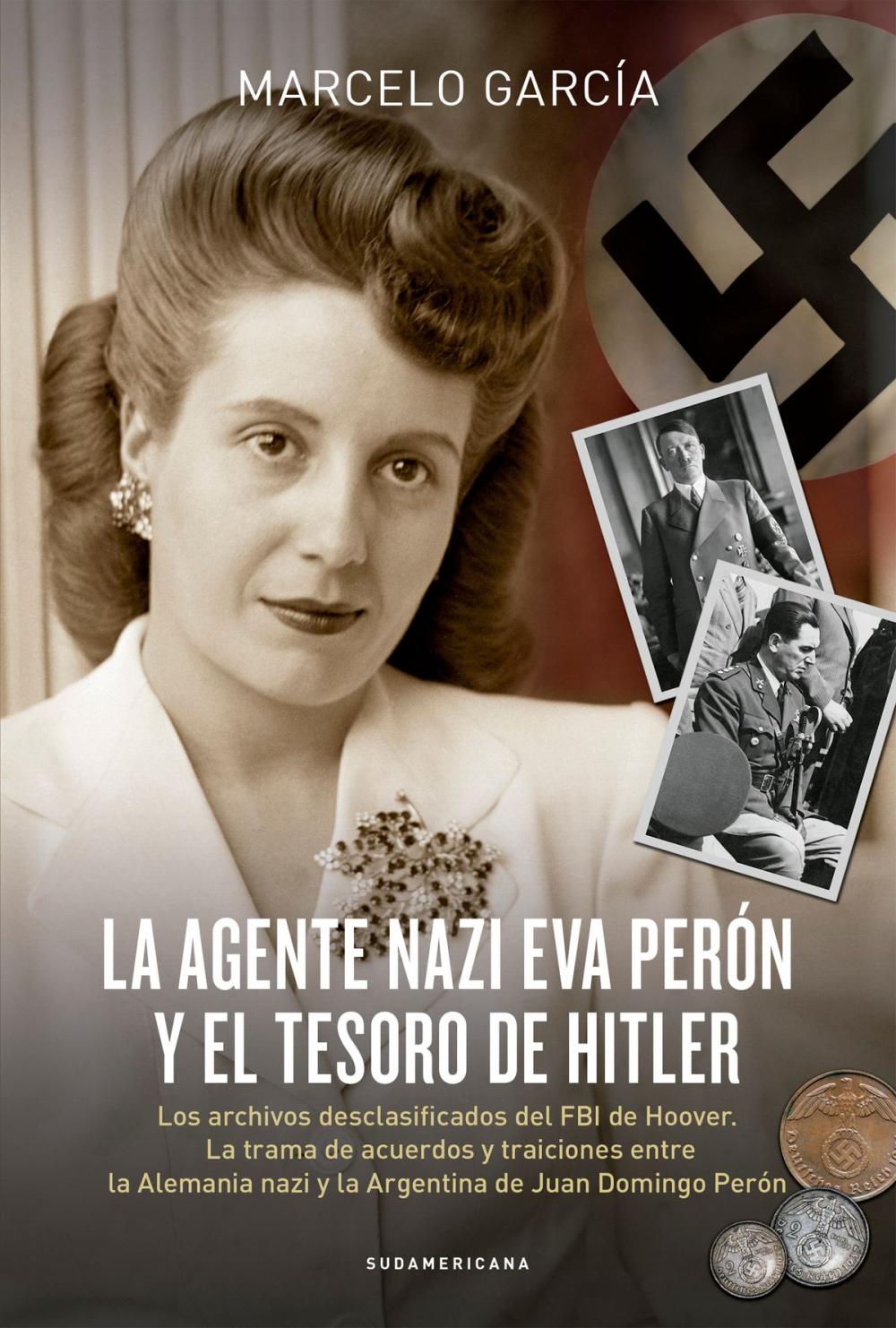 Big bigCover of La agente nazi Eva Perón y el tesoro de Hitler