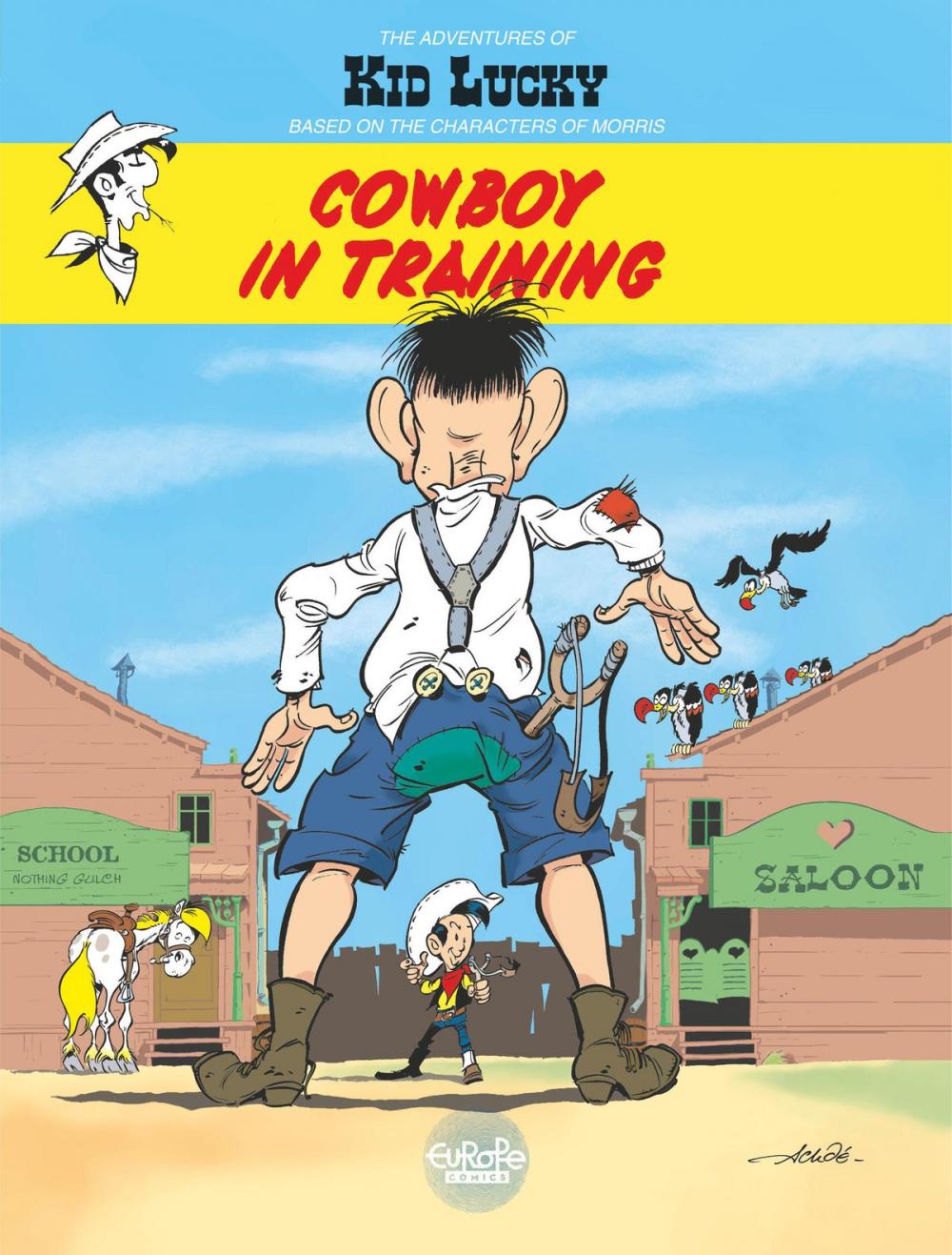 Big bigCover of Aventures de Kid Lucky d'après Morris (Les) - Tome 1 - 1. Cowboy in Training