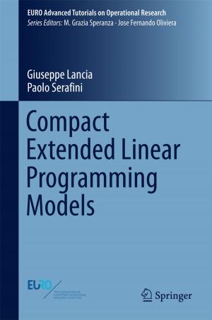 Cover of the book Compact Extended Linear Programming Models by John Stein