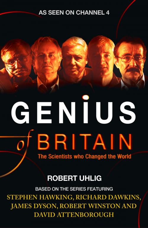 Cover of the book Genius of Britain (Text Only) by Robert Uhlig, Richard Dawkins, James Dyson, Stephen Hawking, HarperCollins Publishers