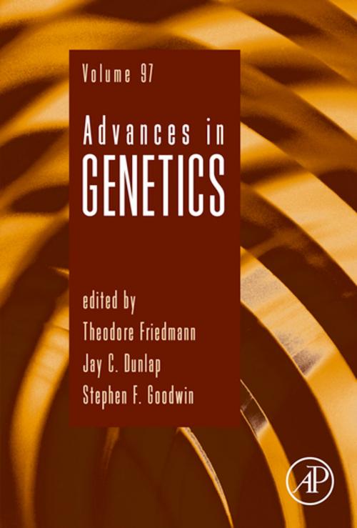 Cover of the book Advances in Genetics by Theodore Friedmann, Jay C. Dunlap, Stephen F. Goodwin, Elsevier Science