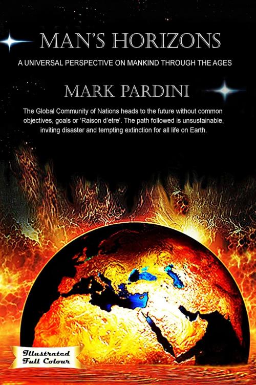 Cover of the book Man's Horizons by Mark Pardini, TransElec