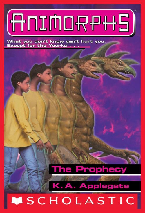 Cover of the book The Prophecy (Animorphs #34) by K. A. Applegate, Scholastic Inc.