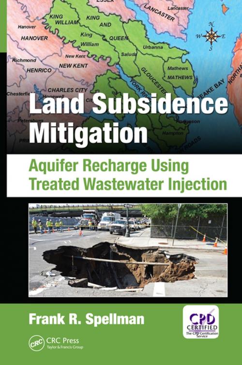 Cover of the book Land Subsidence Mitigation by Frank R. Spellman, CRC Press