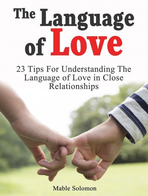 Cover of the book The Language of Love: 23 Tips For Understanding The Language of Love in Close Relationships by Mable Solomon, Jet Solutions