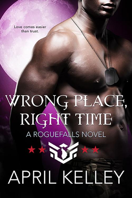 Cover of the book Wrong Place, Right Time by April Kelley, eXtasy Books Inc