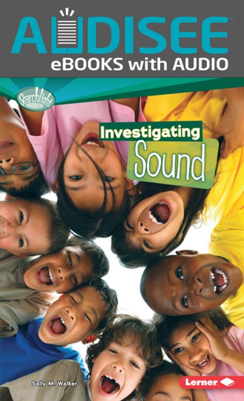 Cover of the book Investigating Sound by Sally M. Walker, Lerner Publishing Group