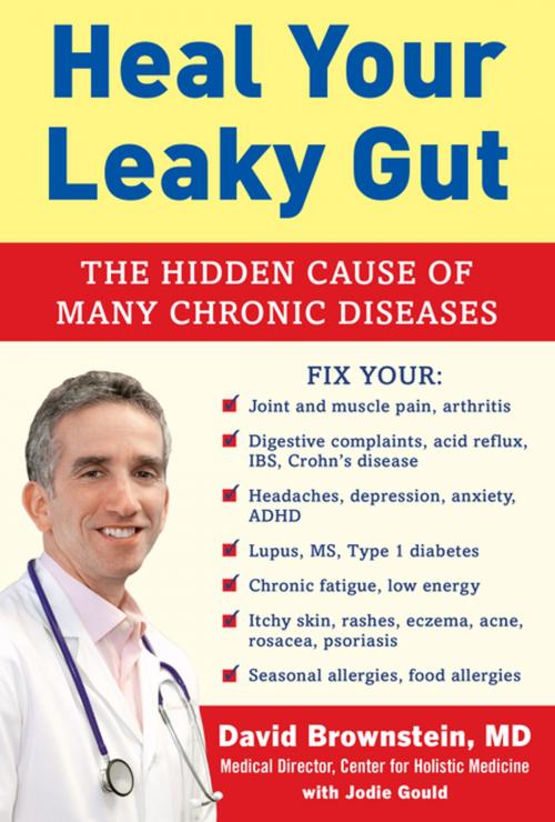 Cover of the book Heal Your Leaky Gut by David Brownstein, Humanix Books