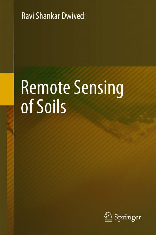 Cover of the book Remote Sensing of Soils by Ravi Shankar Dwivedi, Springer Berlin Heidelberg