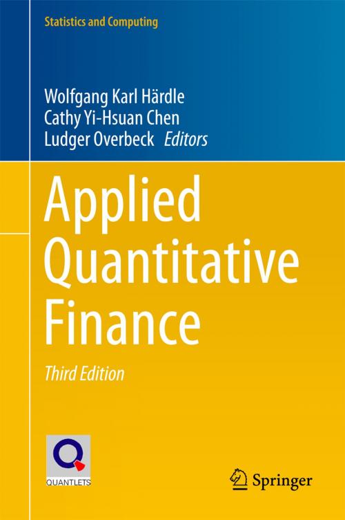 Cover of the book Applied Quantitative Finance by , Springer Berlin Heidelberg