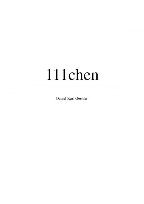 Cover of the book 111chen by Daniel Karl Göhler, epubli