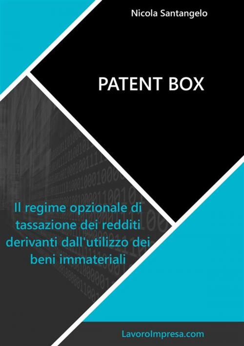 Cover of the book Patent box by Nicola Santangelo, LavoroImpresa.com