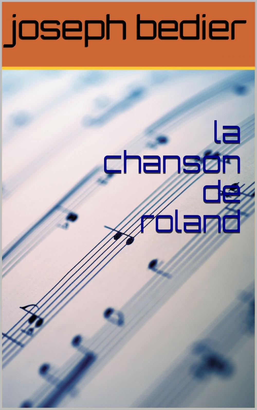 Big bigCover of la chanson de roland