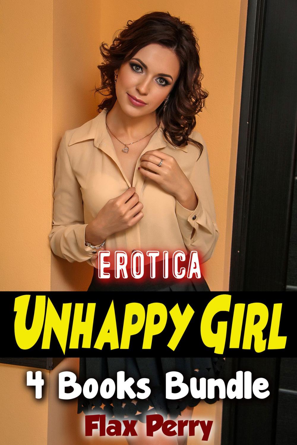 Big bigCover of Erotica Unhappy Girl 4 Books Bundle