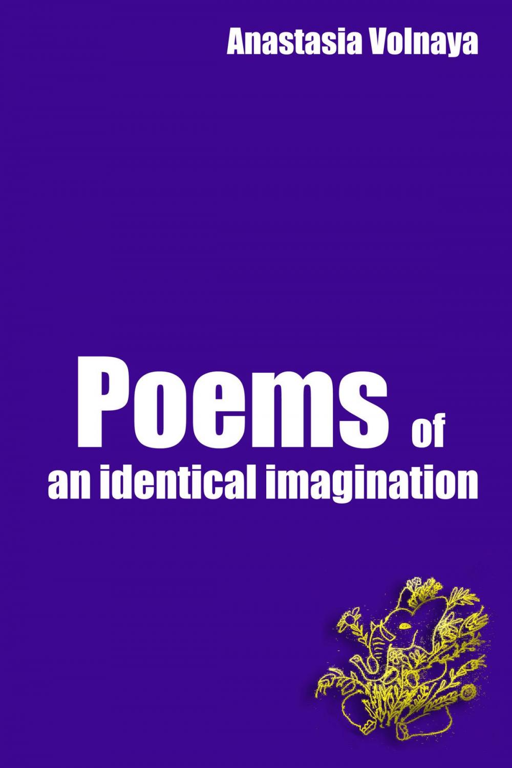 Big bigCover of Poems of an identical imagination